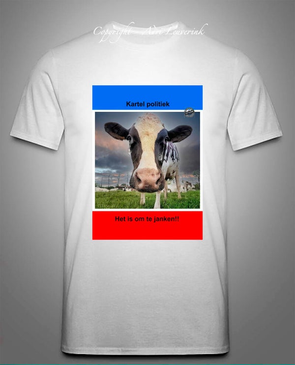 T-shirts. Boer & politiek. 130