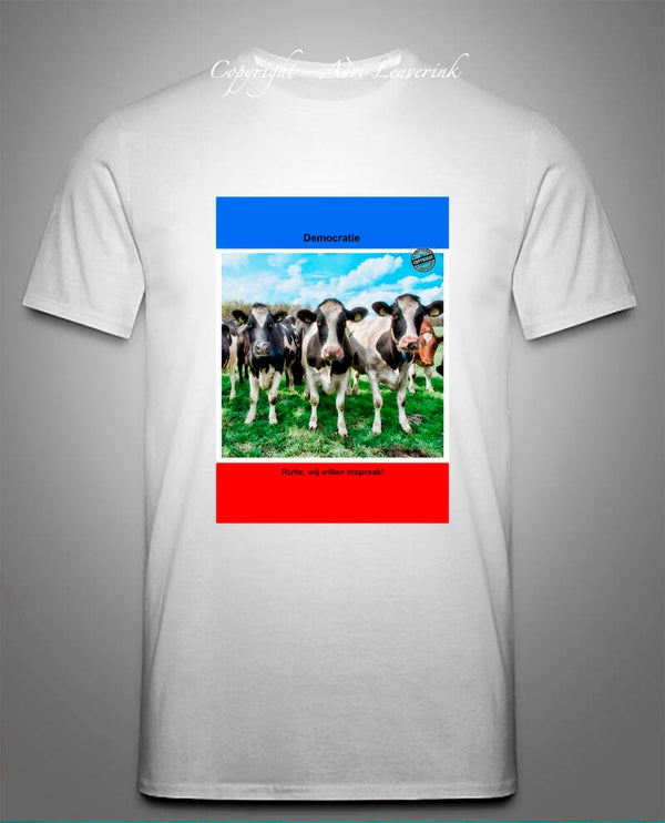 T-shirts. Boer & politiek. 40