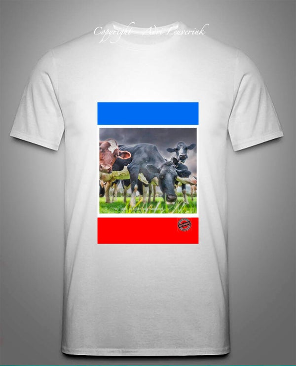 T-shirts. Boer & politiek. 30