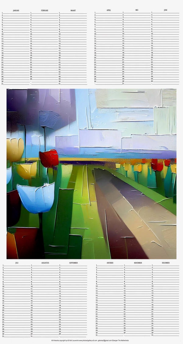 All in 1 - Tulp Abstract 73