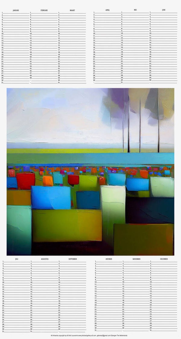 All in 1 - Tulp Abstract 165