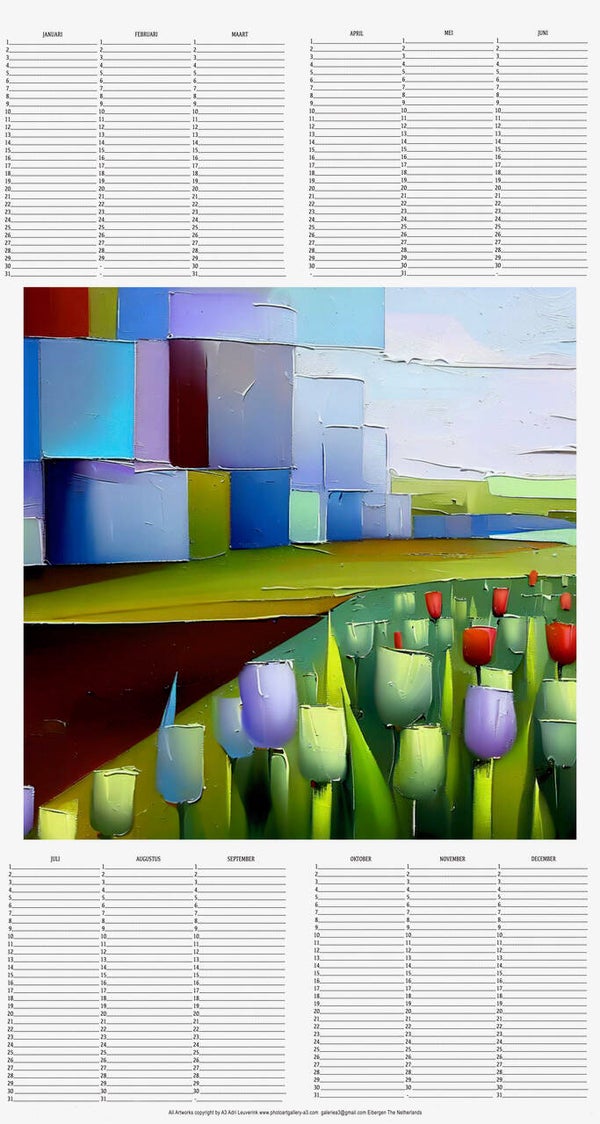 All in 1 - Tulp Abstract 29