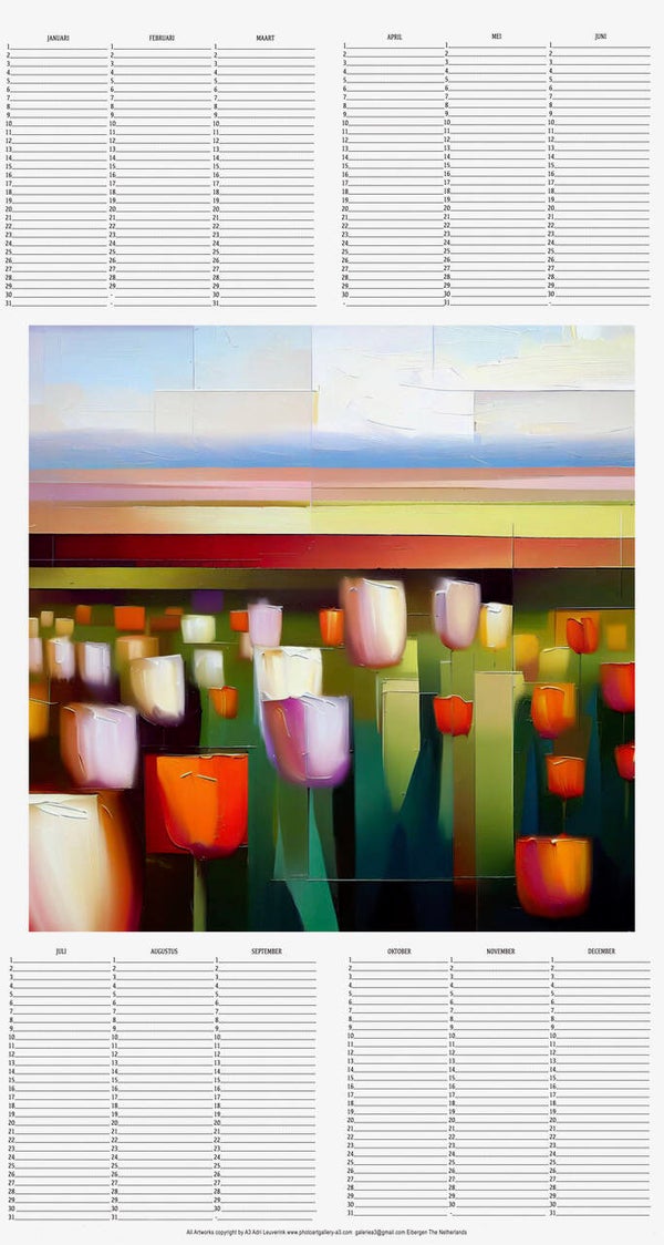 All in 1 - Tulp Abstract 5