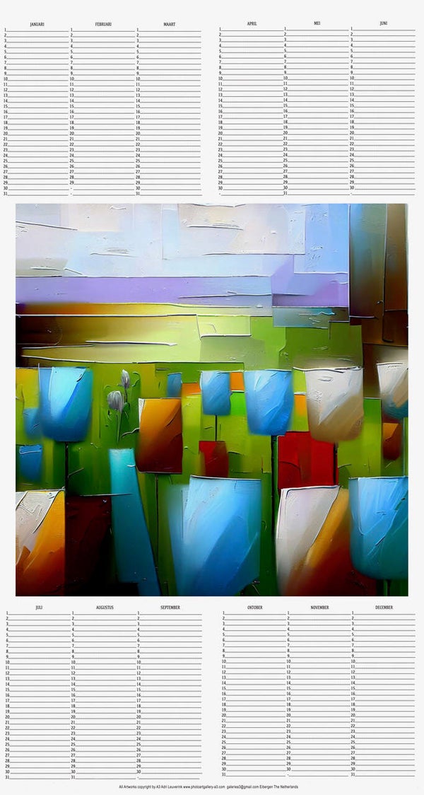 All in 1 - Tulp Abstract 70