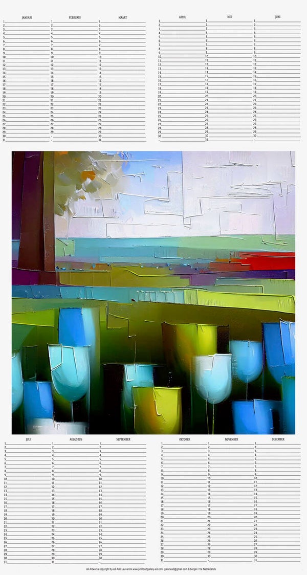 All in 1 - Tulp Abstract 72