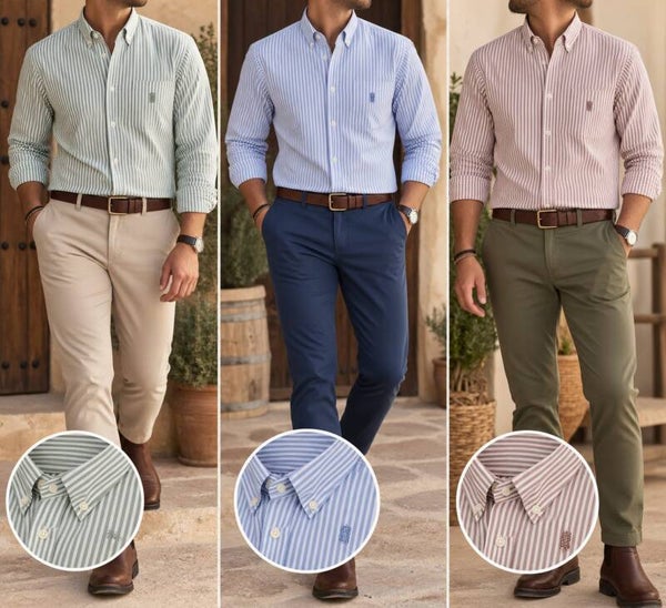 CAMISA RAYAS HOMBRE
