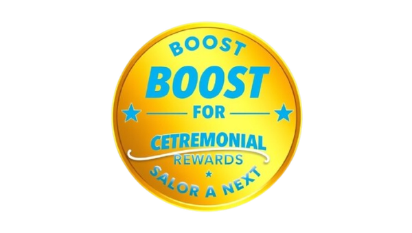 BOOST REWARDS FOR CEREMONY REWARDS
