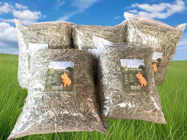 Foin lapin 5kg (pack familial)
