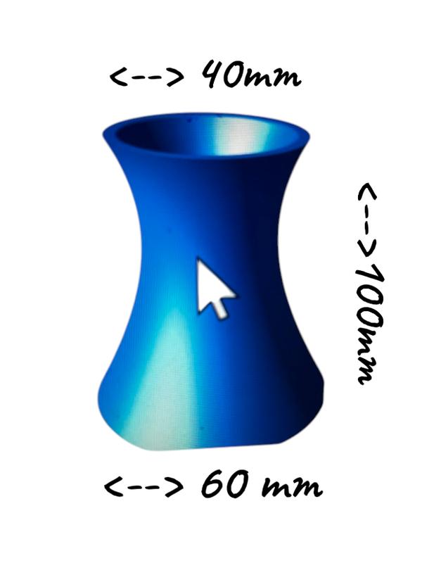 Chucks voor het afdraaien van vazen en dergelijke, zwanenhals