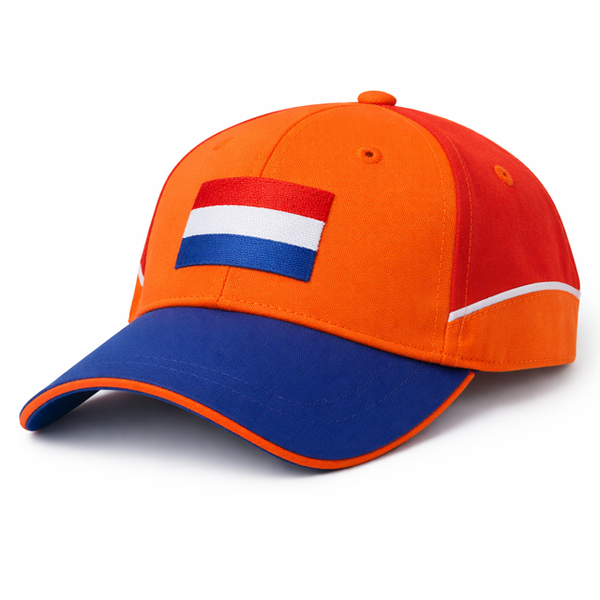 Oranje Pet met Nederlandse vlag – Supportersstijl voor WK 2026 | De OranjeFan