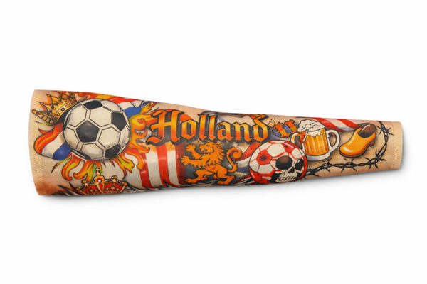 Oranje Tattoo Sleeve – Holland WK 2026 Fan Mouw