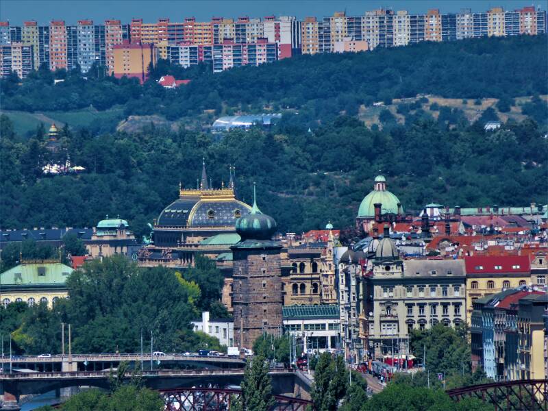 Uitzicht van Branicke Skala