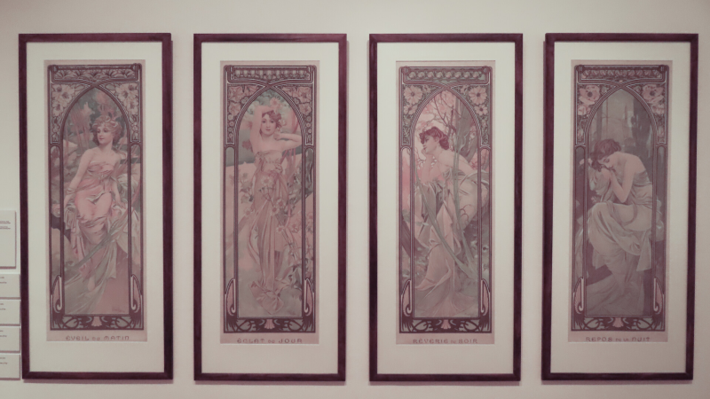 Mucha Museum in Praag