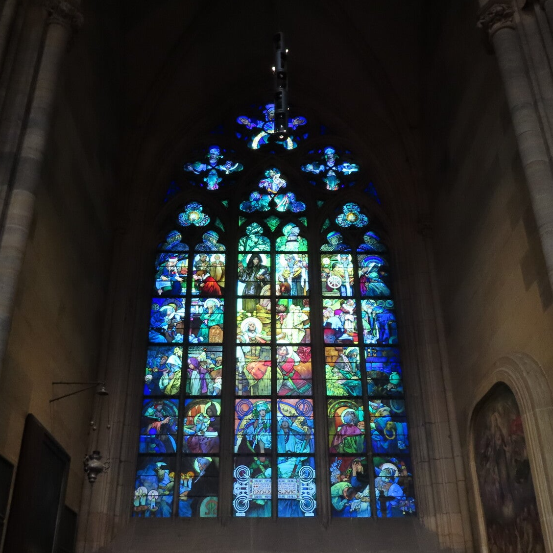Mucha glas-in-lood 