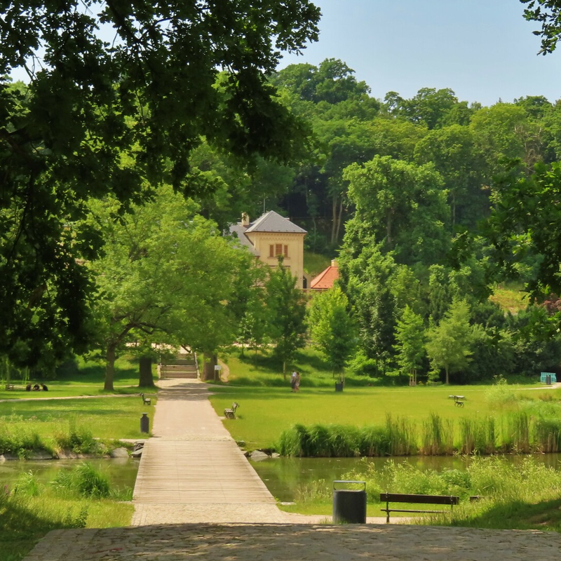 Stromovka park Praag
