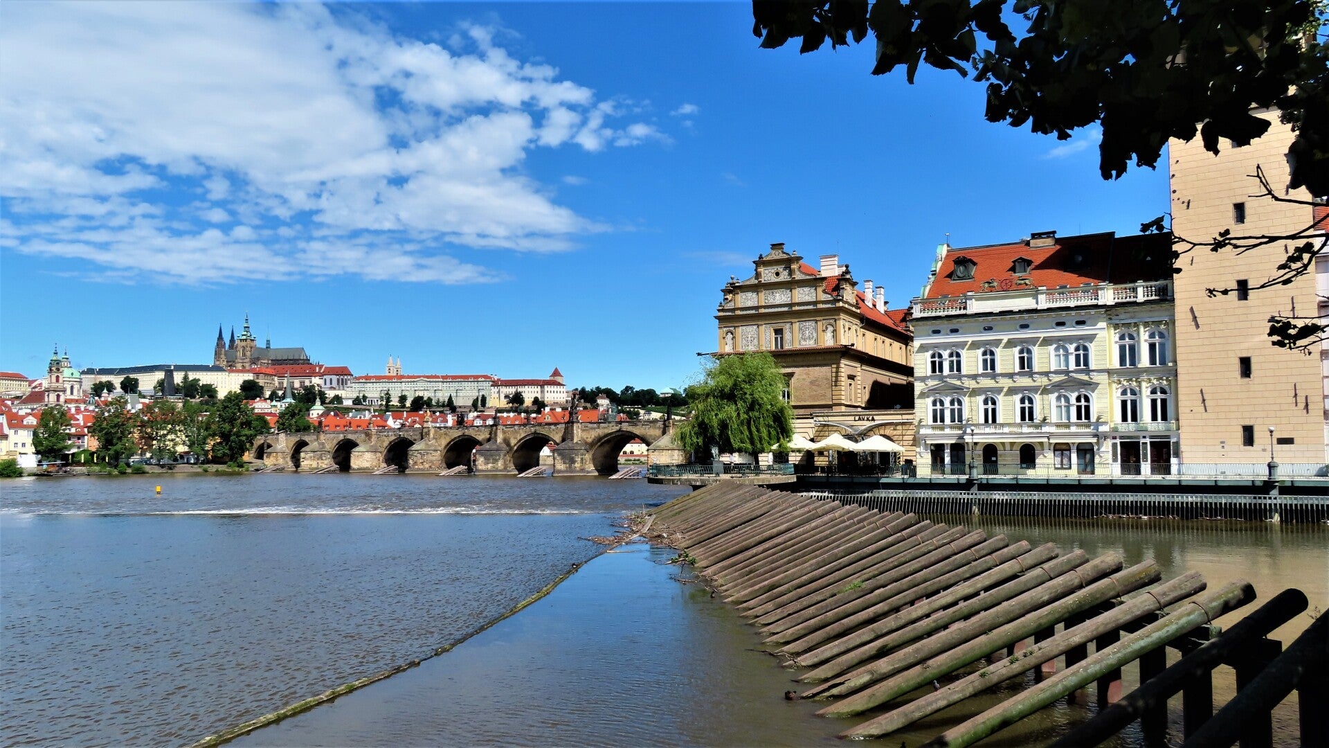 Uitzicht over Praag