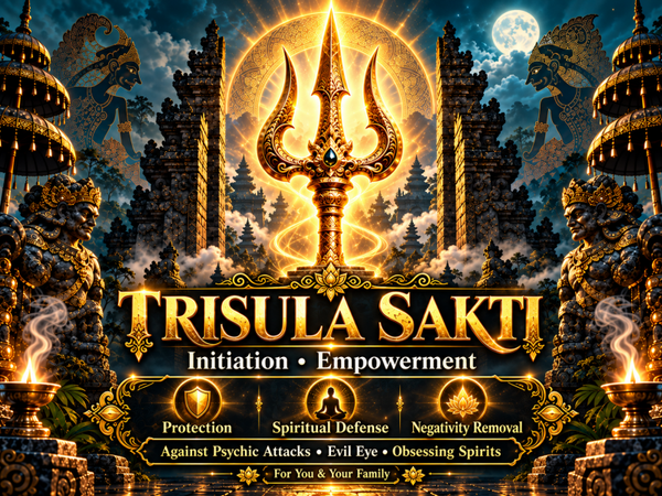 Trisula Sakti — The Magical Trident That Guards You and Your Family Against Black Magick