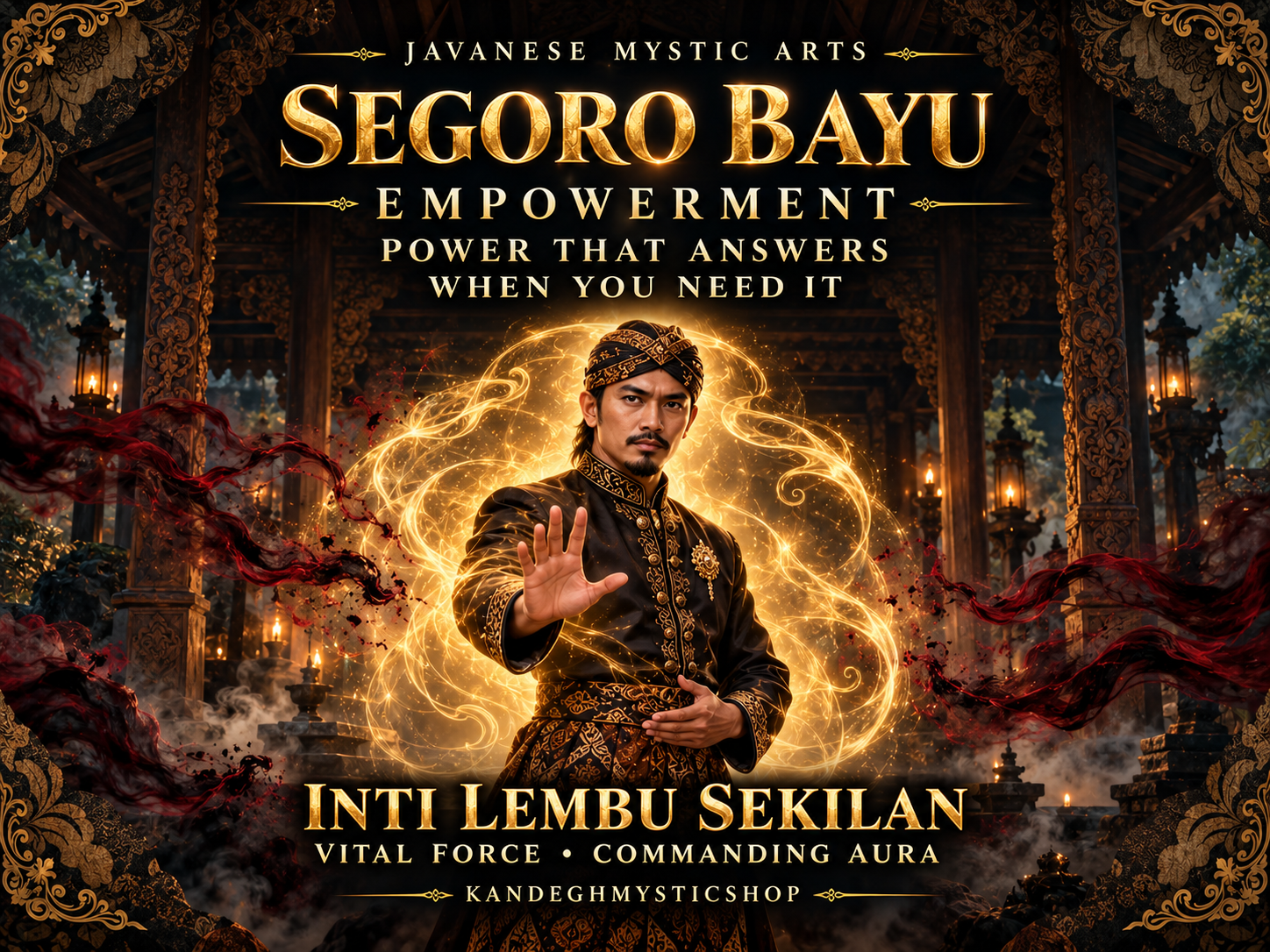 Segoro Bayu — The Ocean of Vital Wind: A Javanese Empowerment of Strength, Youth and Inner Defense