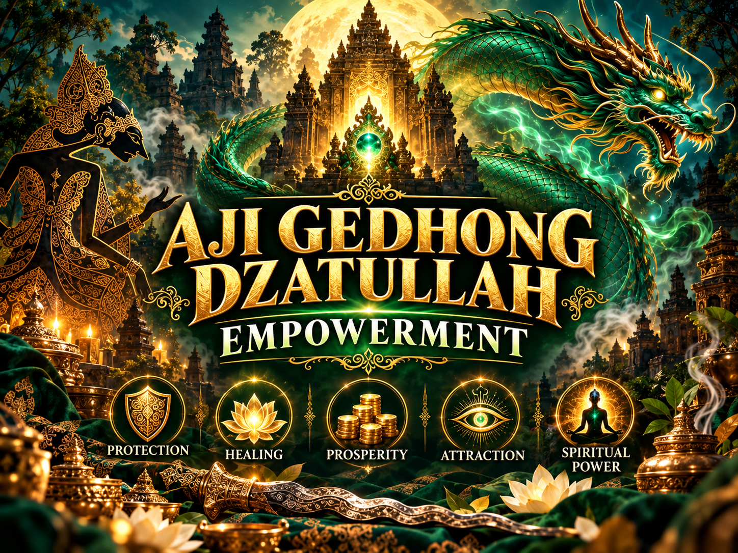Aji Gedhong Dzatullah — The Master Key of Javanese Ilmu, Worn by Sunan Kalijaga