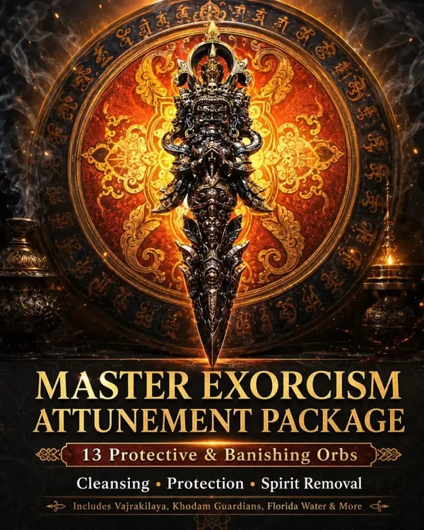 Master Exorcism Attunement: Spirit Removal & Curse Breaking