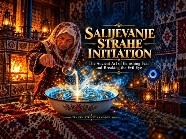 Salijevanje Strahe: The Bosnian Lead-Pouring Initiation to Banish Fear, Break the Evil Eye and Lift Black Magic