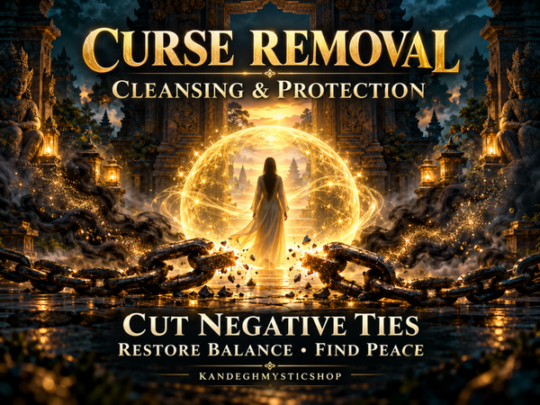 Curse & Black Magic Removal Ritual — Evil Eye, Hexes, Santet and Sorcery of Every Tradition: Link Cutting, Cleansing & Lasting Protection