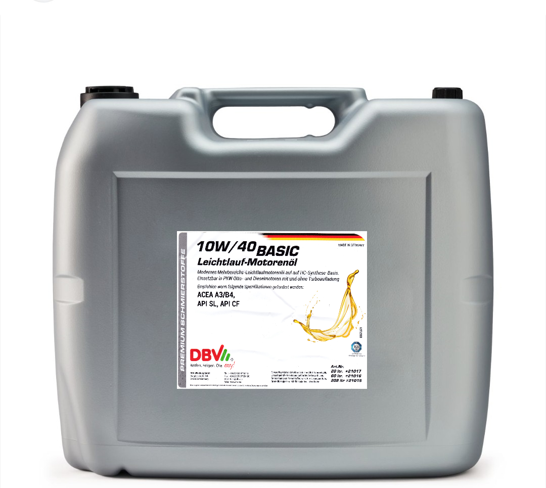 10W-40 DBV BASIC