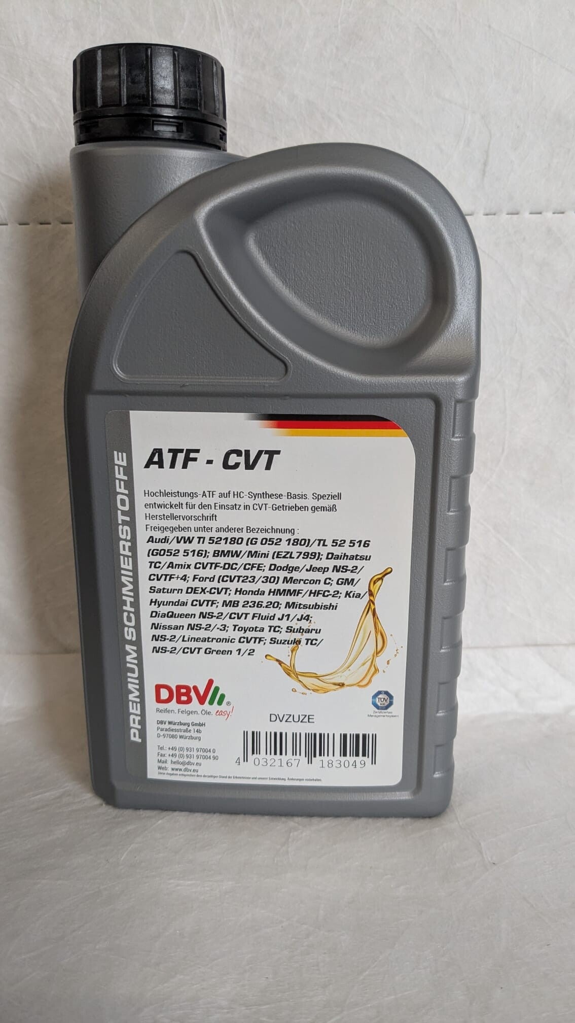 10 x 1Liter DBV ATF CVT