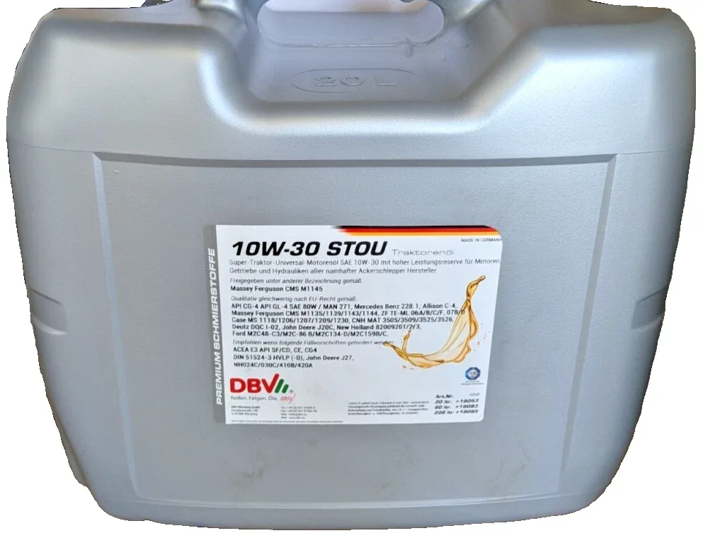 DBV 10W-30 (STOU) TRAKTORENÖL