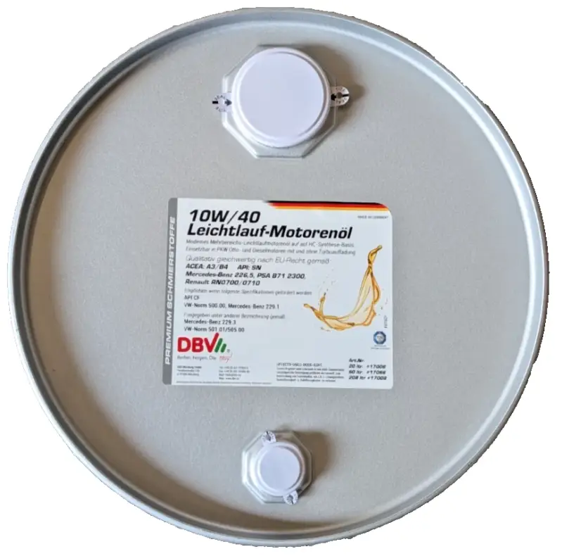DBV 10W-40 DBV-LEICHTLAUF-MOTORENÖL