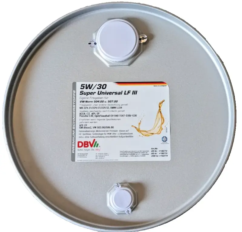 DBV 5W-30 Super Universal Longlife III