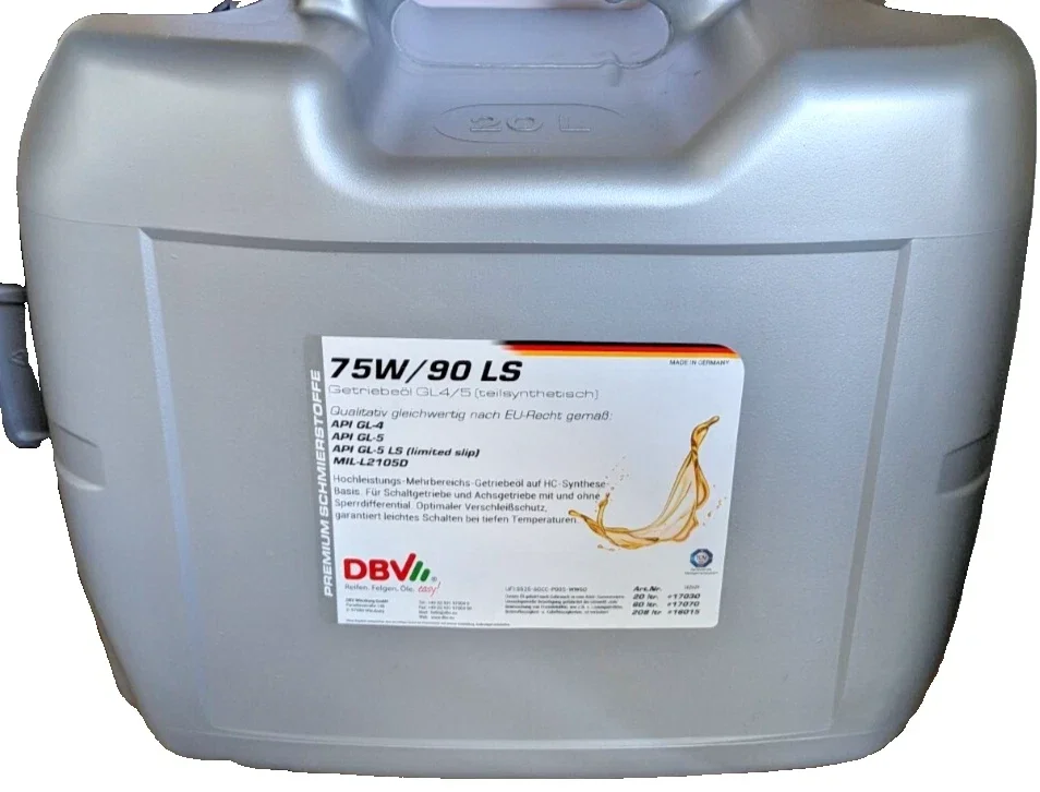 DBV 75W-90 LS GL4/5 (TEILSYNTHETISCH)