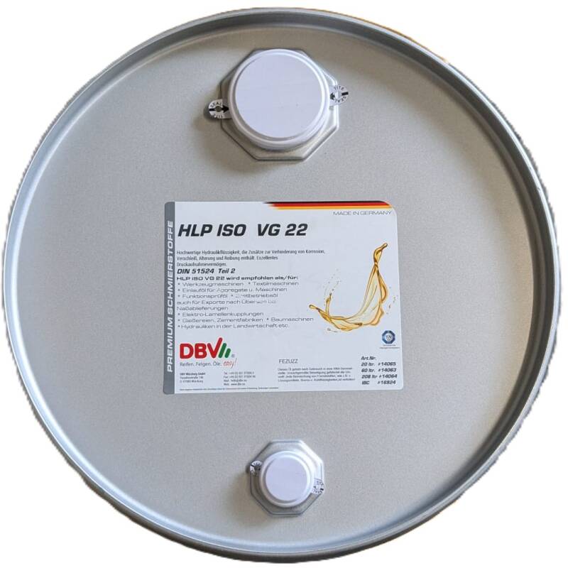 DBV HLP ISO VG 22 HYDRAULIKÖL