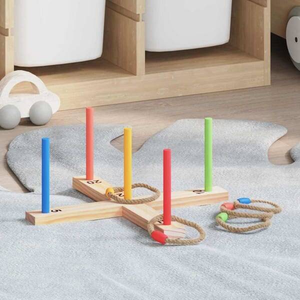 ing Gooi Spelset Multicolour 41 x 41 x 16 cm Massief dennenhout