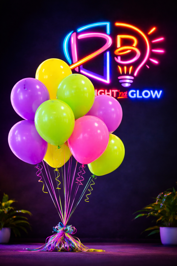 NEON ballonnen assorti