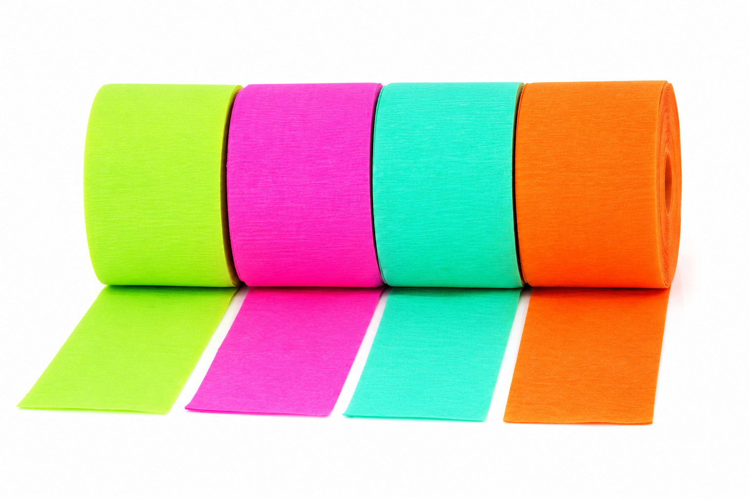 NEON feestdecoratie (crepe papier)