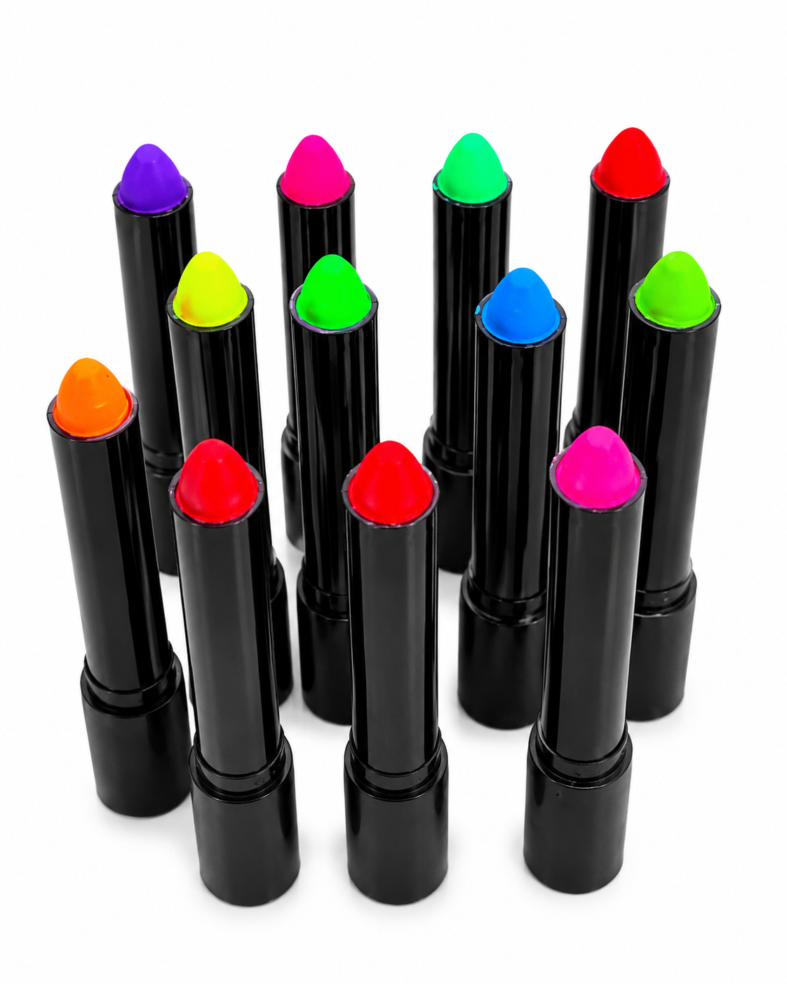 Laat je creativiteit stralen met deze 12 Neon Schmink Stiften!