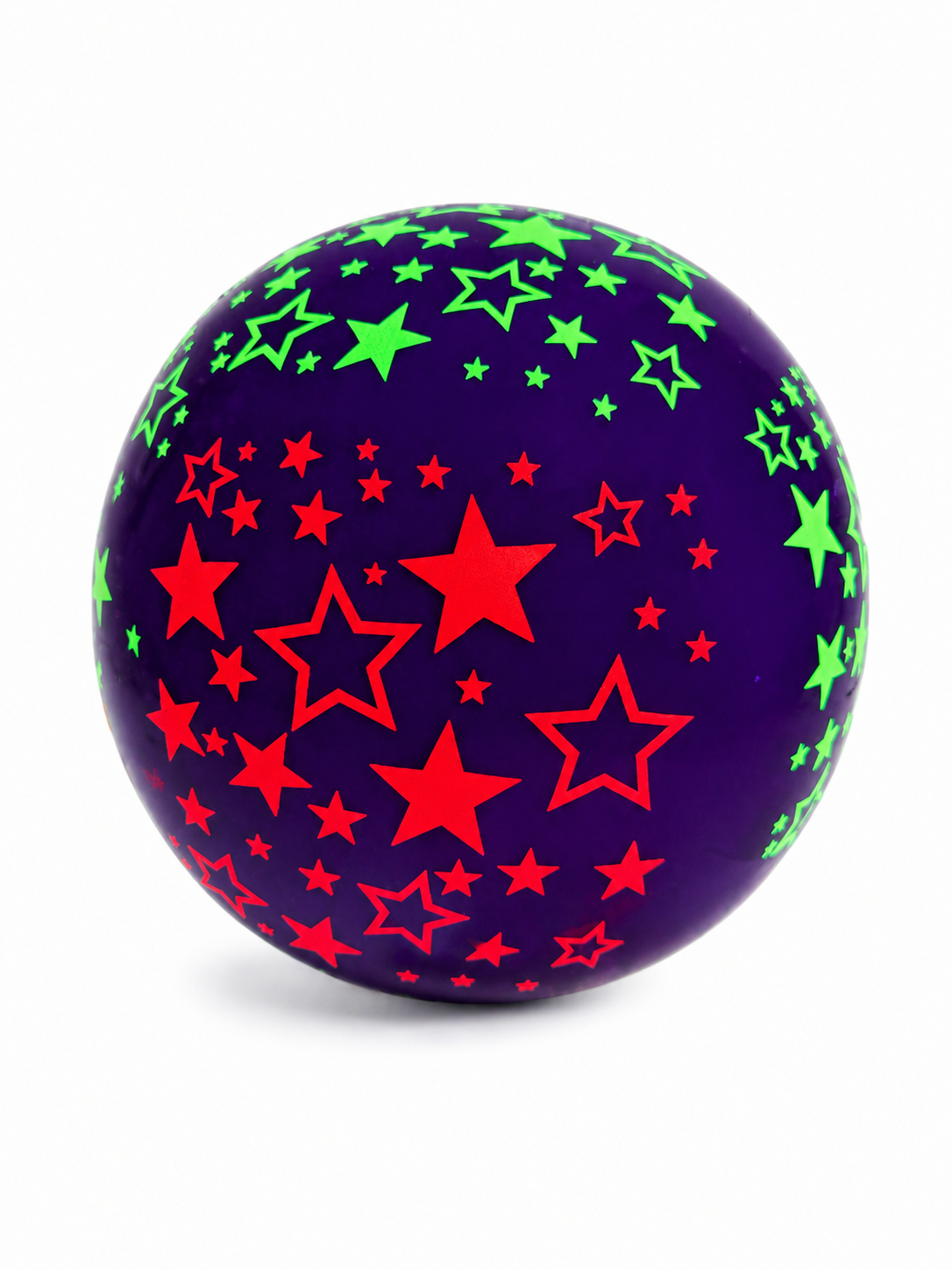 Zwarte Neon Sterren Ballonnen – 8 stuks |