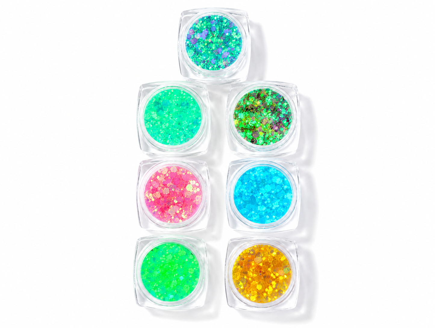 Glitter Neon Make-up – Glow in the Dark