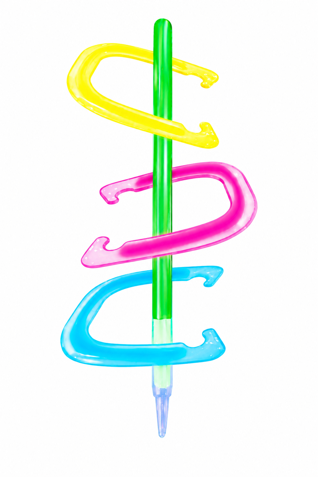 Glow Stick Hoefijzer Gooien – lichtgevend spel voor jong & oud