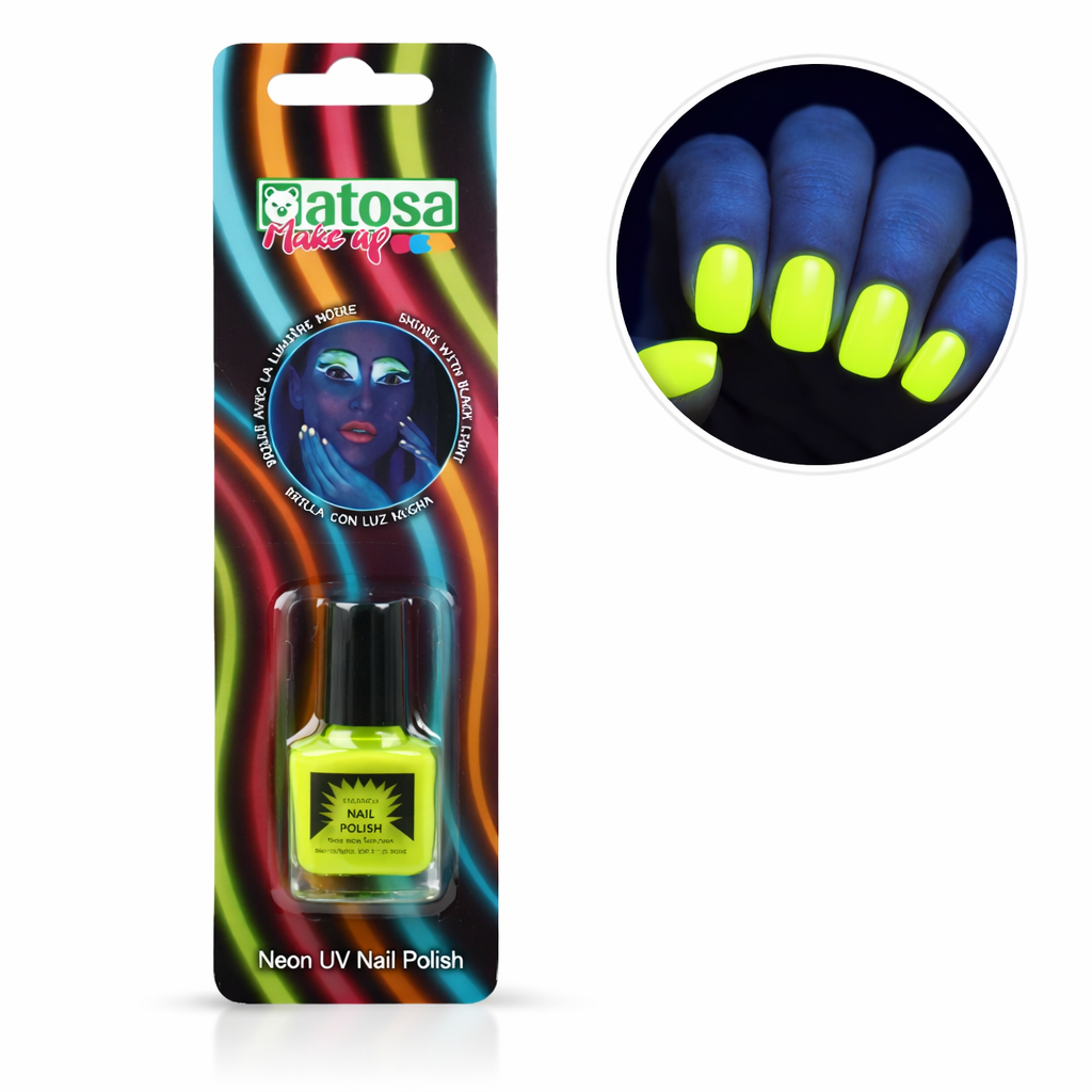 Atosa Neon UV Nagellak – Glow in the Dark Effect