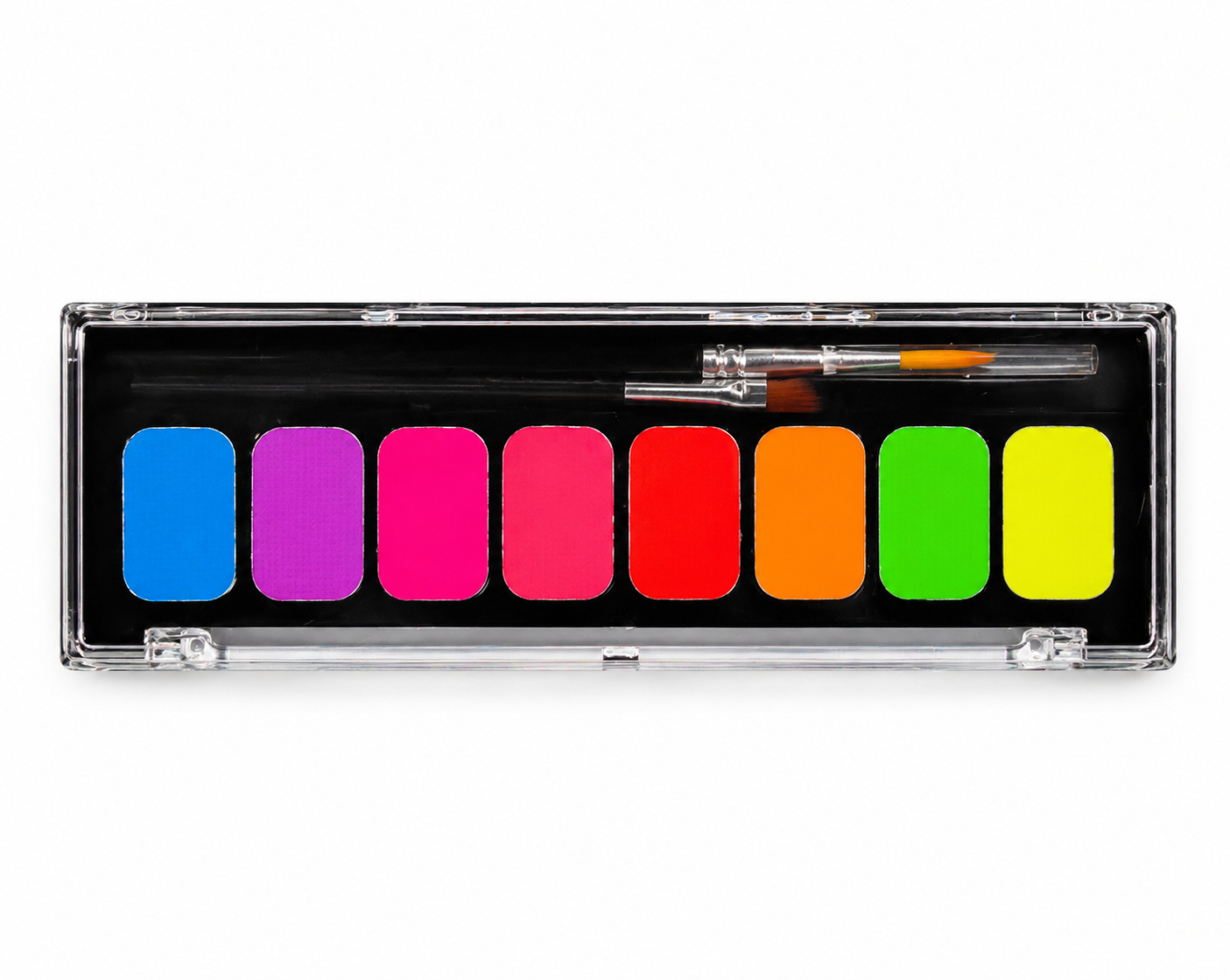 8 kleuren fluorescerende schmink