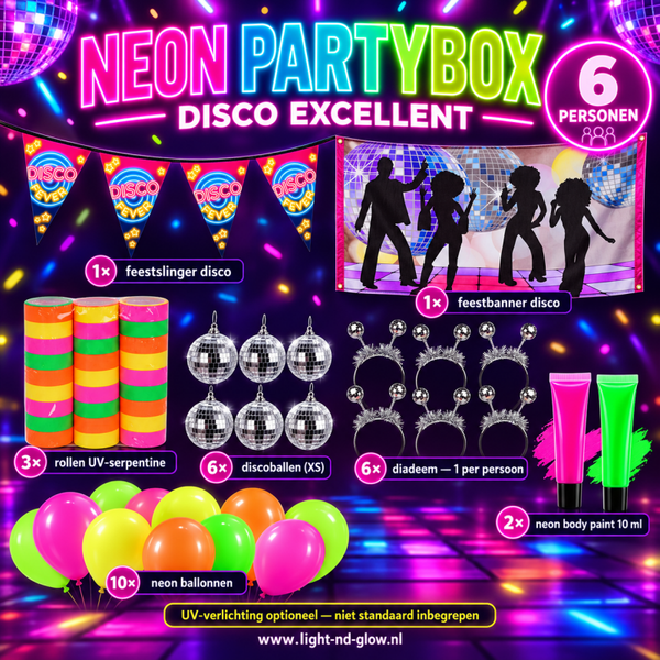 Neon disco party