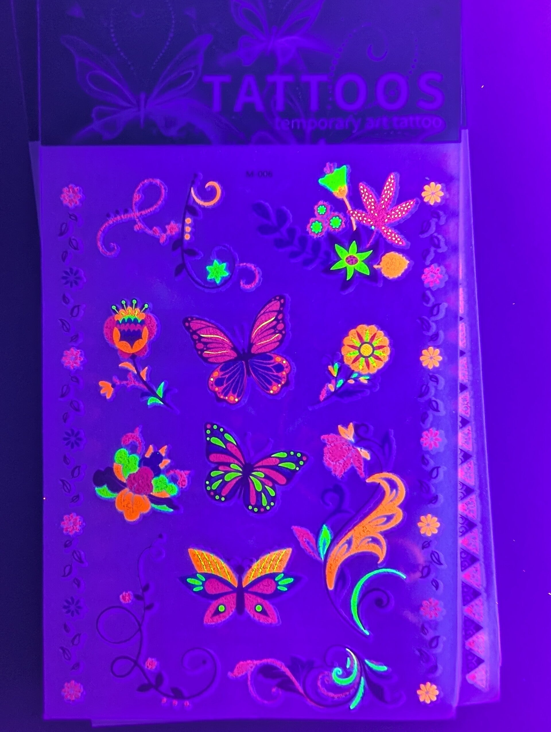 NEON neon tattoos
