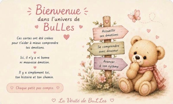 Livre numérique cartes d’émotions de BuLLes