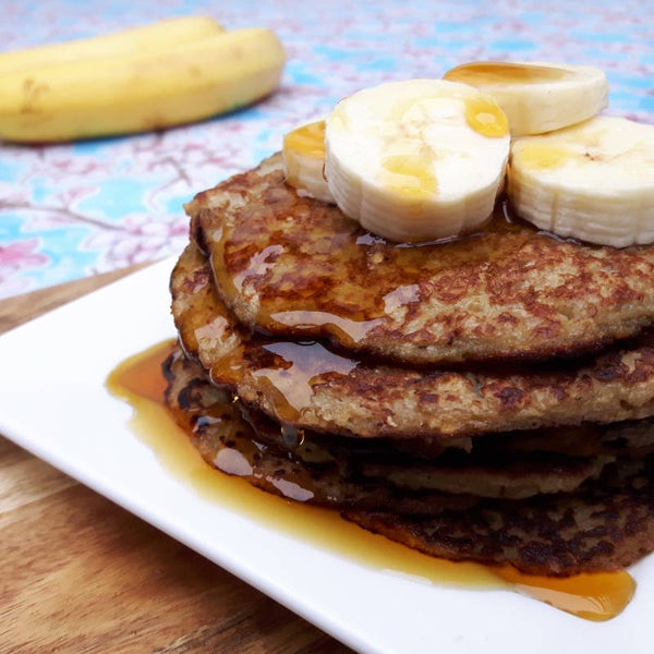 Havermout banaan pannenkoekjes