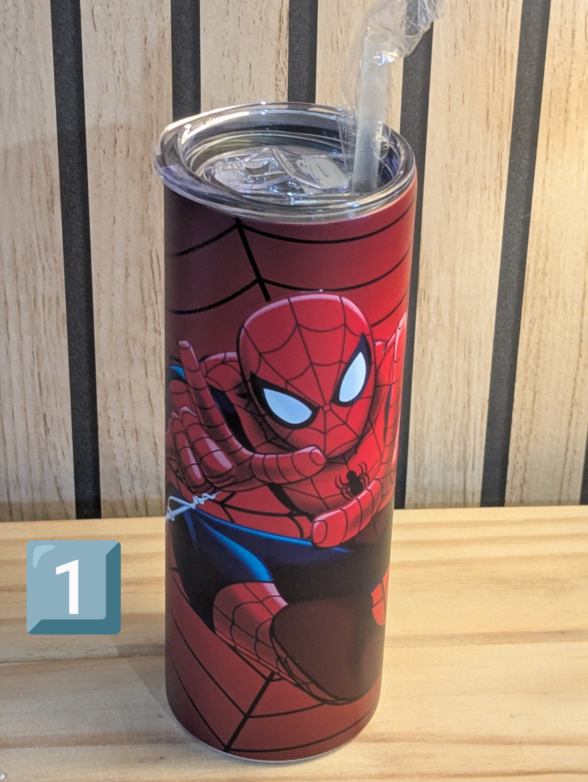Spider man tumbler 20oz