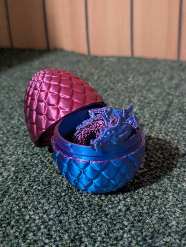 3D dragon + egg