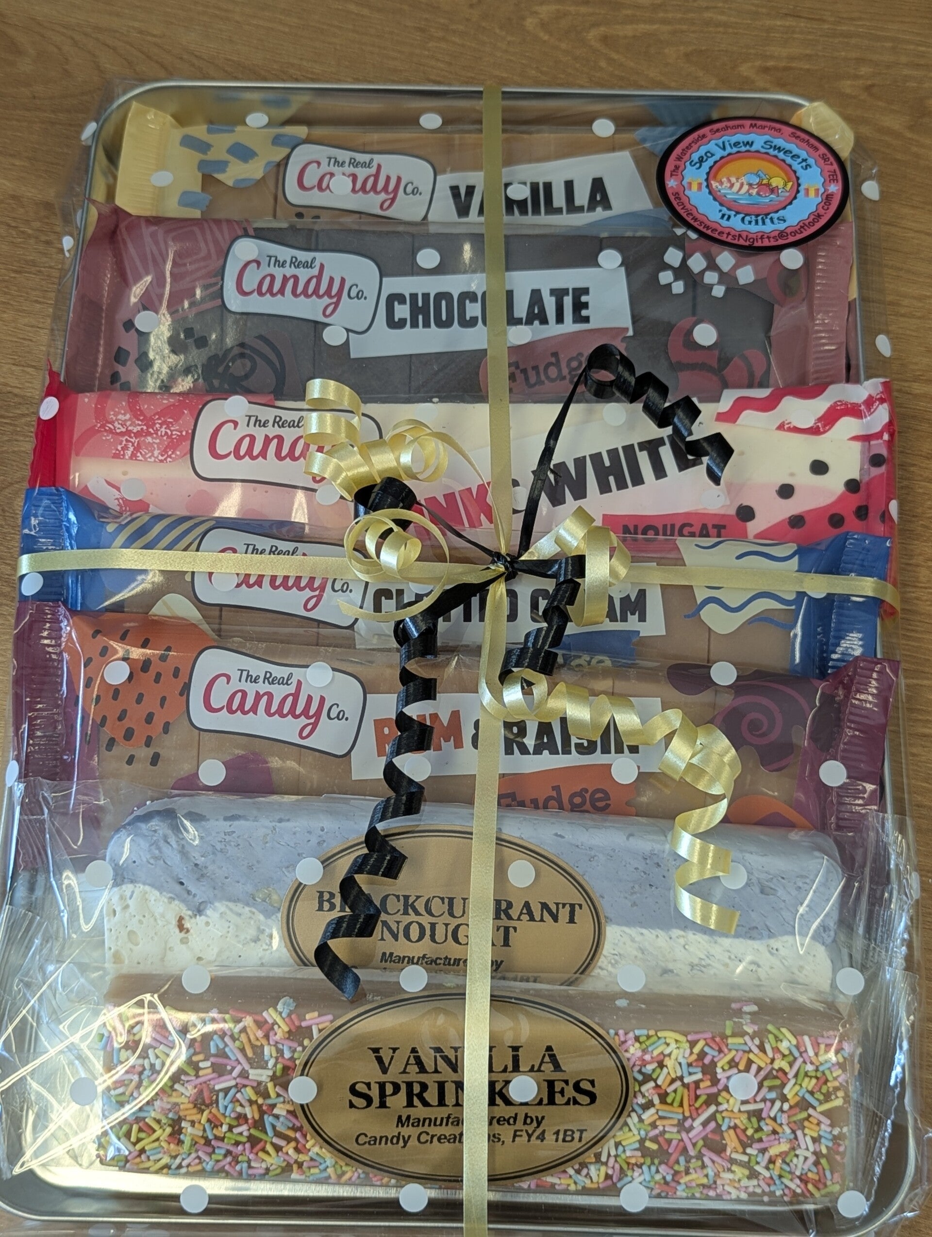 Fudge + Nougat tray