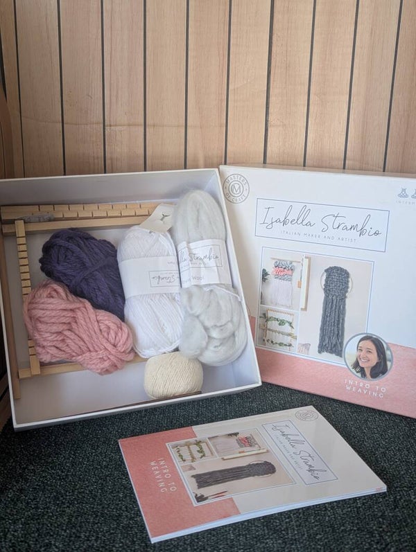 Isabella Strambio weaving starter kit